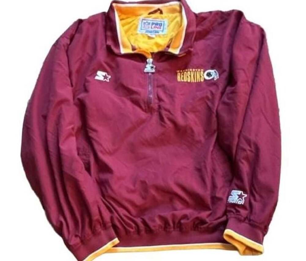 Starter Washington Redskins Size XL NFL Pro Line Quarter Zip Jacket